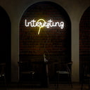Interesting Neon Sign - Reels Custom