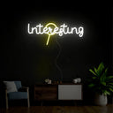 Interesting Neon Sign - Reels Custom