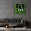 Irish Three Leaf Clover Infinity Neon Sign - Reels Custom