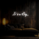 It's A Boy Neon Sign - Reels Custom