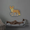 Jackal Artwork Led Neon Sign - Reels Custom