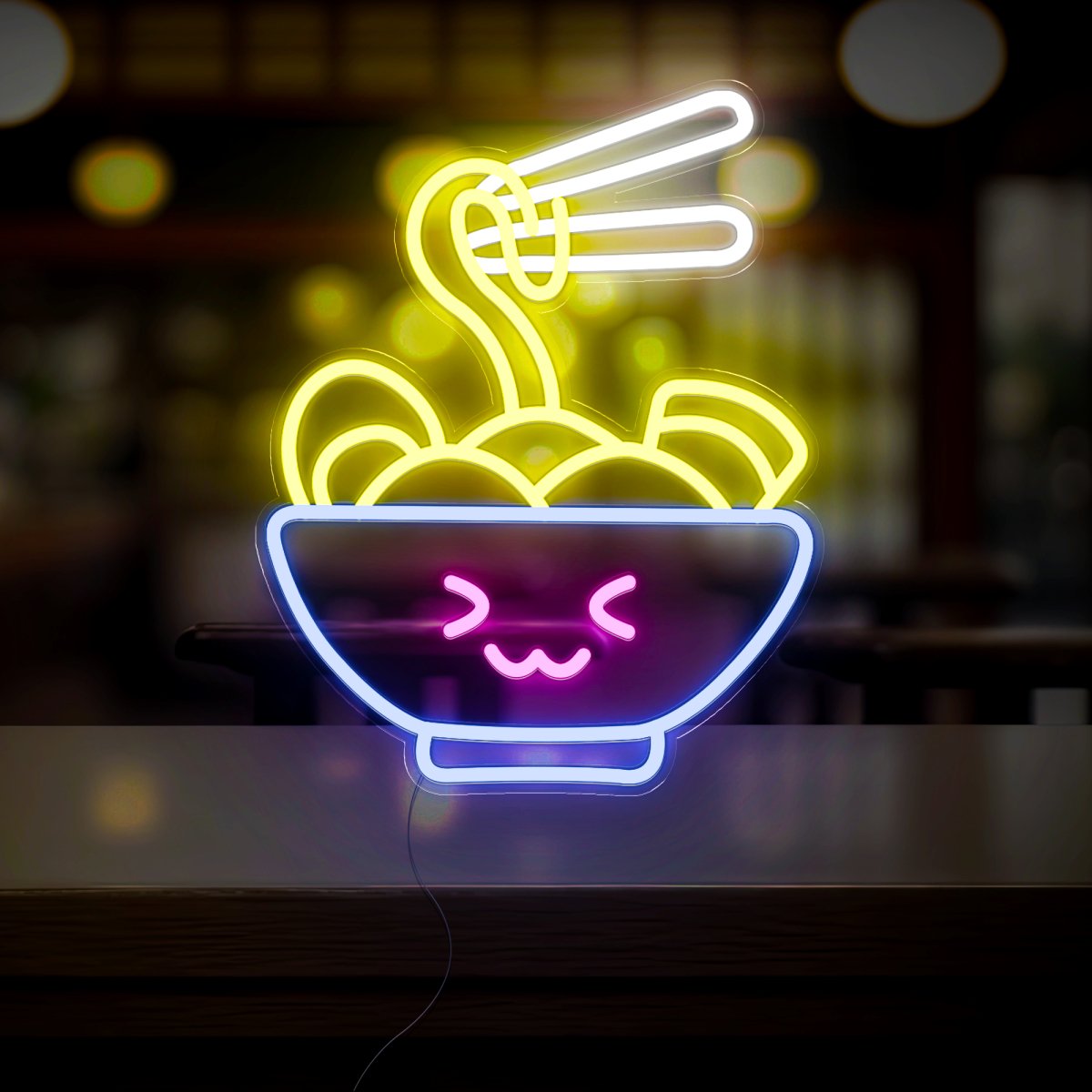 Japanese Ramen Food Restaurant Neon Sign - Reels Custom