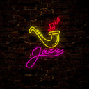 Jazz Led Neon Sign - Reels Custom