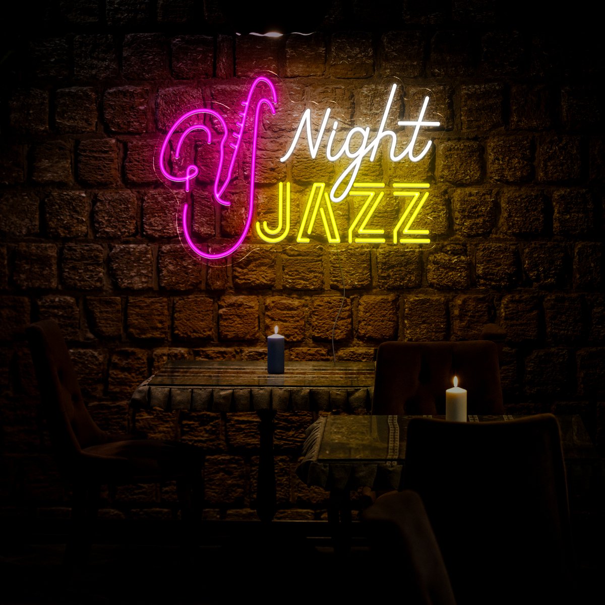 Jazz Night Led Neon Sign - Reels Custom