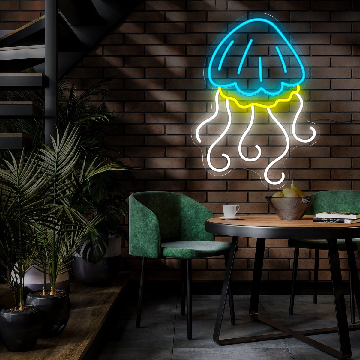 Jellyfish Neon Sign - Reels Custom