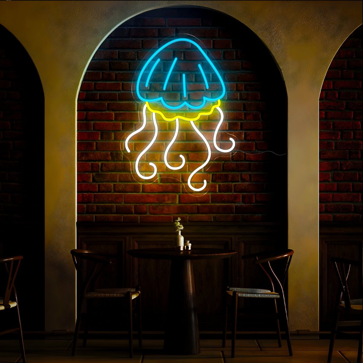 Jellyfish Neon Sign - Reels Custom