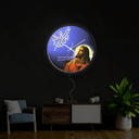 Jesus Christ Would You Look At The Time Artwork Neon Sign - Reels Custom