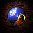 Jesus Christ Would You Look At The Time Artwork Neon Sign - Reels Custom