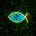 Jesus Fish Neon Sign - Reels Custom