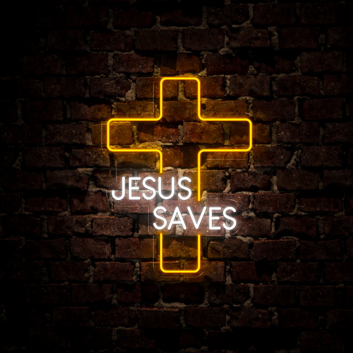 Jesus Saves Neon Sign - Reels Custom