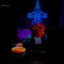 Jet Plane Neon Sign - Reels Custom