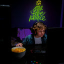 Joy Love Peace Christmas Led Neon Sign - Reels Custom