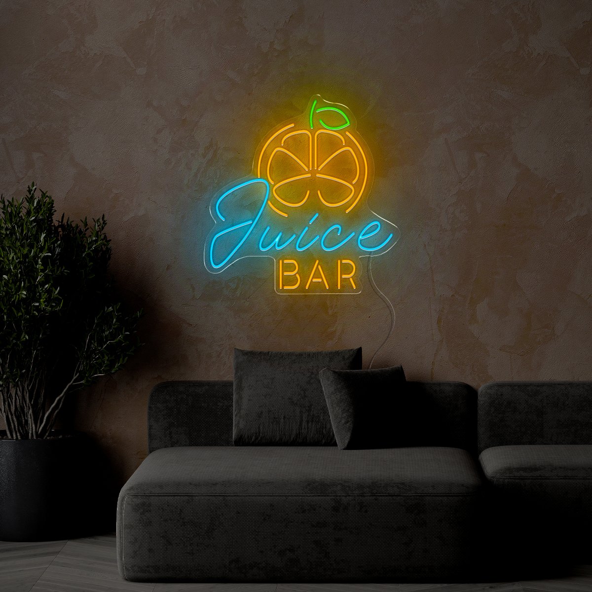 Juice Bar Neon Sign - Reels Custom