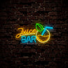 Juice Shop Neon Sign - Reels Custom