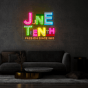 Juneteenth Artwork Neon Sign - Reels Custom