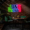 Junteenth Artwork Neon Sign - Reels Custom