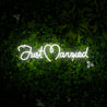 Just Married Wedding Neon Sign - Reels Custom