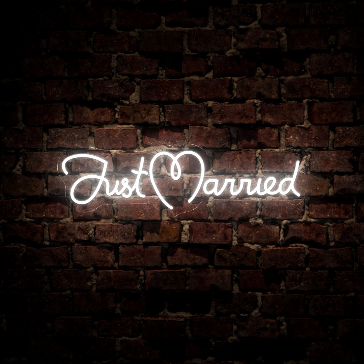 Just Married Wedding Neon Sign - Reels Custom