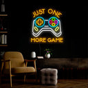 Just One More Game Neon Sign - Reels Custom
