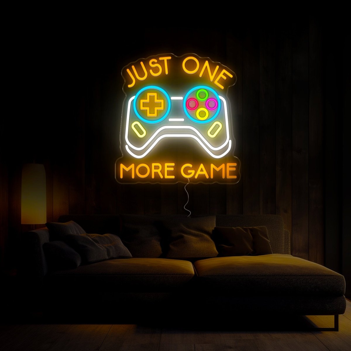 Just One More Game Neon Sign - Reels Custom