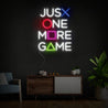 Just One More Game Neon Sign For Gamers - Reels Custom