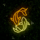 Koi Fish Neon Sign - Reels Custom