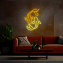 Koi Fish Neon Sign - Reels Custom