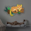 Leopard Artwork Led Neon Sign - Reels Custom