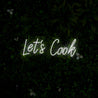 Let’s Cook Neon Sign - Reels Custom