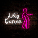 Let's Dance Neon Sign - Reels Custom