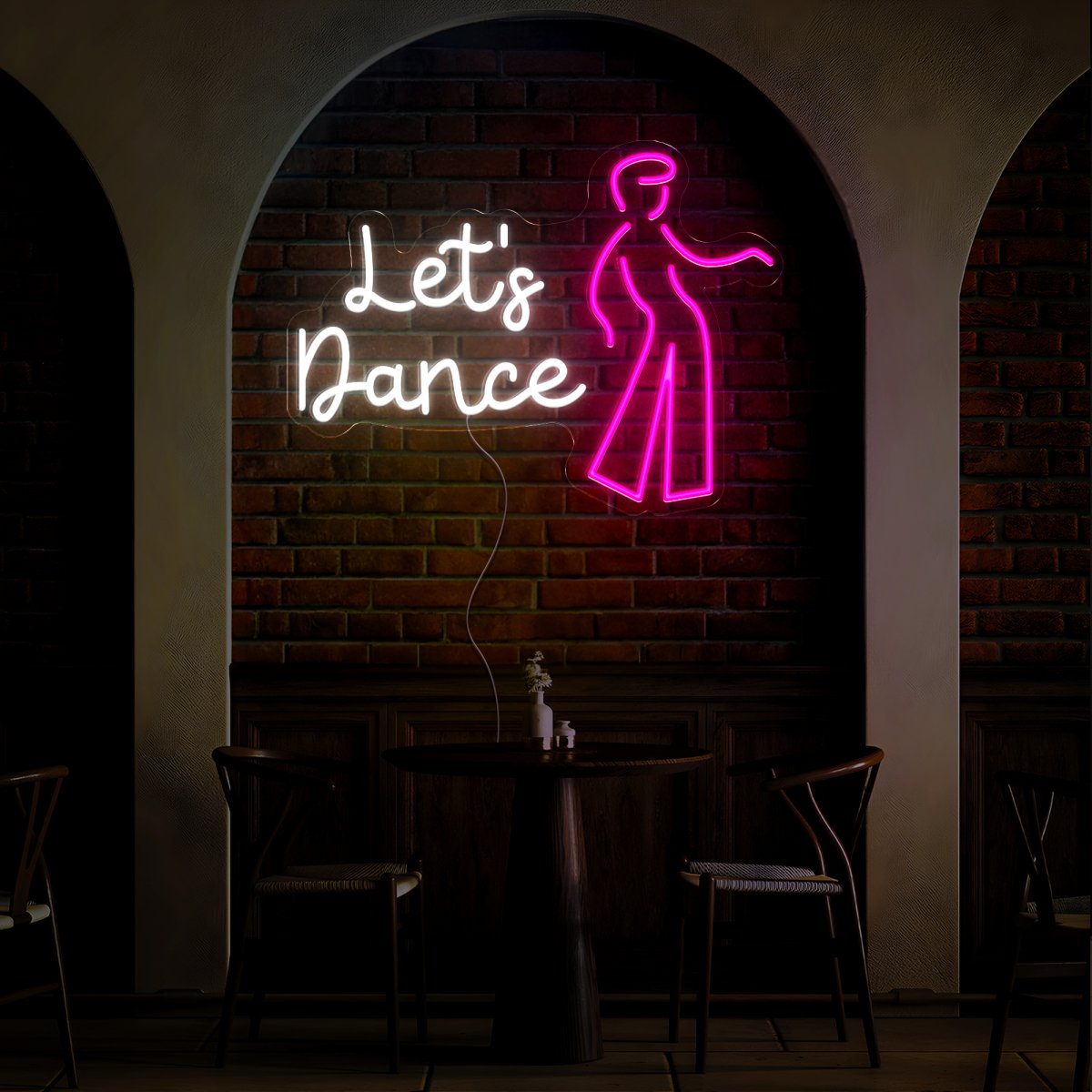 Let's Dance Neon Sign - Reels Custom