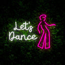 Let's Dance Neon Sign - Reels Custom