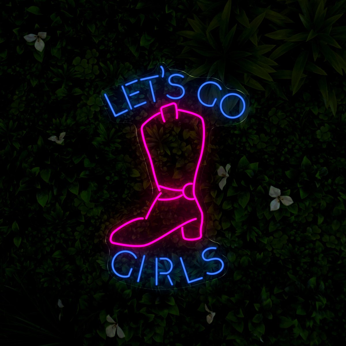 Let's Go Girl Neon Sign - Reels Custom