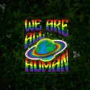 LGBT Earth We Are All Human Pride Artwork Neon Sign - Reels Custom