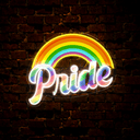 LGBT Rainbow Pride Artwork Neon Sign - Reels Custom