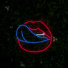 Licking Lips Neon Sign - Reels Custom