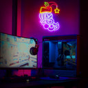 Light Up Santa Christmas Led Neon Sign - Reels Custom
