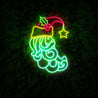 Light Up Santa Christmas Led Neon Sign - Reels Custom