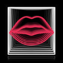 Lips Infinity Mirror Neon Sign - Reels Custom