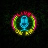 Live On Air Led Neon Sign - Reels Custom