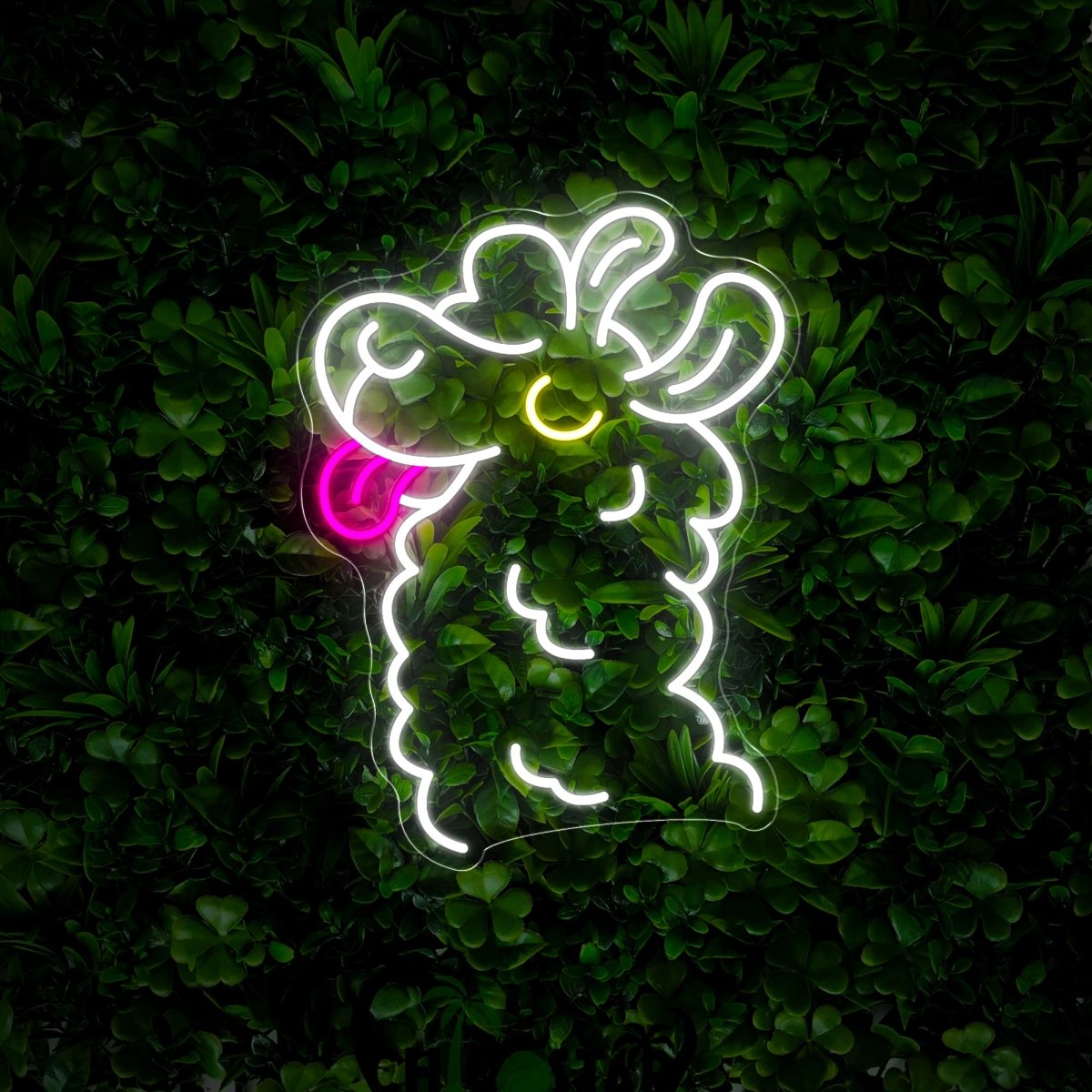 Llama Neon Sign - Reels Custom