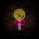 Lollipop Neon Sign - Reels Custom