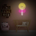 Lollipop Neon Sign - Reels Custom