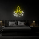 Lotus Flower Buddha Neon Sign - Reels Custom