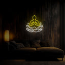 Lotus Flower Buddha Neon Sign - Reels Custom