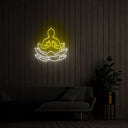 Lotus Flower Buddha Neon Sign - Reels Custom