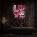 Love Artwork Led Neon Sign - Reels Custom