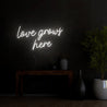 Love Grows Here Neon Sign - Reels Custom
