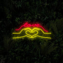 Love Heart Neon Sign - Reels Custom