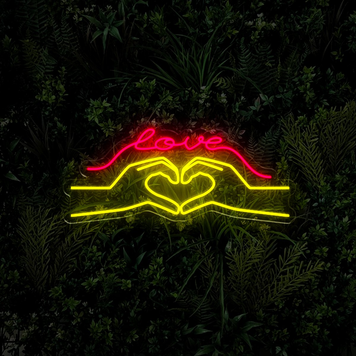 Love Heart Neon Sign - Reels Custom